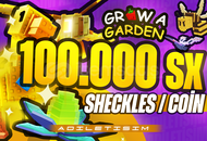 ⭐(100SX) SHECKLES GROW A GARDEN ⭐