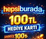 100TL KOD KAÇIRMA (HEPSİBURADA) ???? 100TL KOD KAÇIRMA (HEPSİBURADA) ????