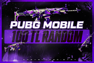 ⭐100TL PUBG RANDOM HESAP⭐