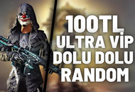 ⭐️100TL⭐️PUBG RANDOM HESAP