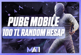 ⭐100TL PUBG RANDOM HESAP⭐