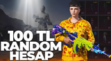 ⭐100TL⭐PUBGM RANDOM HESAP ⭐