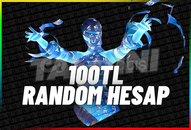 ⭐100TL⭐RANDOM HESAP⭐