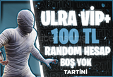 +100 SKİN⭐100TL⭐RANDOM HESAP⭐