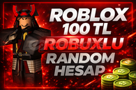 100TL ROBUX GARANTİLİ EFSANE RANDOM HESAP