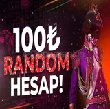 100TL VİP+++ RANDOM HESAP