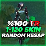 ⭐%100TR | 1-120 SKIN RANDOM HESAP 