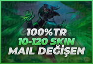 ⭐[MAİL DEĞİŞEN] %100TR 10-120 SKİN HESAP⭐