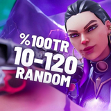 %100TR 10-120 SKİN GARANTİ RANDOM