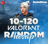⭐(%100TR) 10 - 120 SKİN GARANTİ RANDOM HESAP⭐
