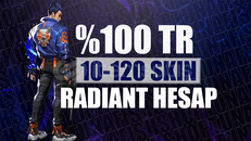 ⭐[%100TR] 10-120 SKIN GARANTILI HESAP⭐