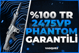 ⭐ %100TR 2475 VP Phantom Garantili Random⭐