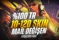 ⭐%100TR 10-120 SKİN Mail Değişen Harika Random