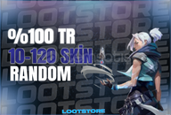 ⭐ [%100TR] 10-120 SKİN RANDOM HESAP⭐