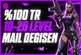 ⭐[%100TR] 10-20 Level Unranked | MAİL DEĞİŞEN ✅