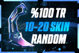 ⭐ %100TR 10-20 SKİN GARANTİLİ RANDOM⭐