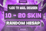 ⭐[%100TR] 10-20 SKİN MAİL DEĞİŞEN HESAP 