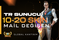⭐ %100TR | 10-20 Skin | Maili Değişen | Anında