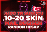 ⭐%100TR 10-20 SKİN Ranked Ready MAIL DEĞİŞEN⭐