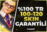 ⭐ %100TR 100-120 Skin Garantili Random Hesap ⭐