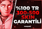 ⭐ %100TR 300-500 Skin Garantili Random Hesap ⭐
