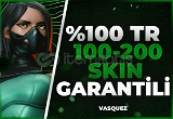 ⭐ %100TR 100-200 Skin Garantili Random Hesap ⭐