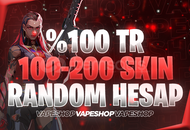 ⭐ %100TR 100-200 SKİN GARANTİ HESAP ULTRA⭐