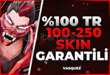 ⭐ %100TR 100-250 Skin Garantili Random Hesap ⭐