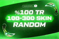 ⭐%100TR 100-300 SKİN GARANTİLİ ⭐