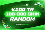 ⭐%100TR 100-300 SKİN GARANTİLİ ⭐