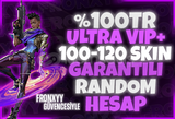 ⭐ %100TR 100-120 Skin Garantili Random Hesap ⭐