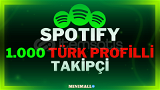  1000 Türk Profilli Spotify Takipçi | Anlık