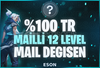 ⭐%100TR 12 LVL + FRESH MAİLLİ HERŞEY DEĞİŞEN