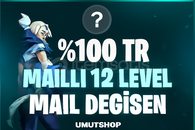 ⭐%100TR 12 LVL + FRESH MAİLLİ HERŞEY DEĞİŞEN