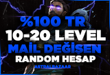 ⚡ %100TR 10-20 LVL MAİL DEĞİŞEN ⚡