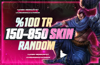 ⭐%100TR ➜ 150-850 Skin Random / Oto ~ Garanti⭐