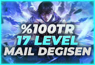 ⭐[%100TR] 17 LEVEL MAİL DEĞİŞEN HESAP!⭐