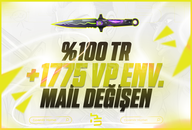 ⭐[%100TR] 1775VP+ SKİN GARANTİLİ MAİL DEĞİŞEN⭐