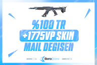 ⭐[%100TR] 1775VP+ SKİN GARANTİLİ MAİL DEĞİŞEN⭐
