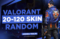 ✨[%100TR] 20-120 SKIN BANSIZ! RANDOM HESAP✨