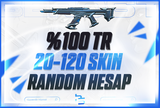 ⭐[%100TR] 20-120 SKİN GARANTİLİ RANDOM⭐