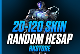 %100TR 20-120 SKIN GARANTİLİ RANDOM HESAP