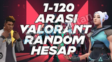 ⭐[%100TR] 1-120 SKİN RANDOM HESAP [ULTRA VİP]⭐