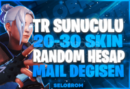 ⭐ %100TR | 20-30 Skin Maili Değişen Hesap