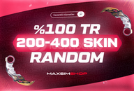 ⭐%100TR 200-300 SKİN GARANTİLİ ⭐