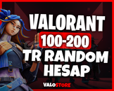 ⭐ %100TR 100-200 SKİN RANDOM HESAP