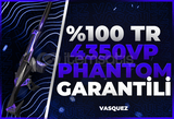 ⭐ %100TR 4350 VP Phantom Garantili Random ⭐