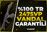 ⭐ %100TR 2475 VP Vandal Garantili Random ⭐