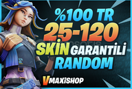 ⭐️[%100TR] 25-120 RANDOM HESAP