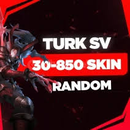 ⭐%100TR / 30-850 Skin Random / ~ Garanti⭐
